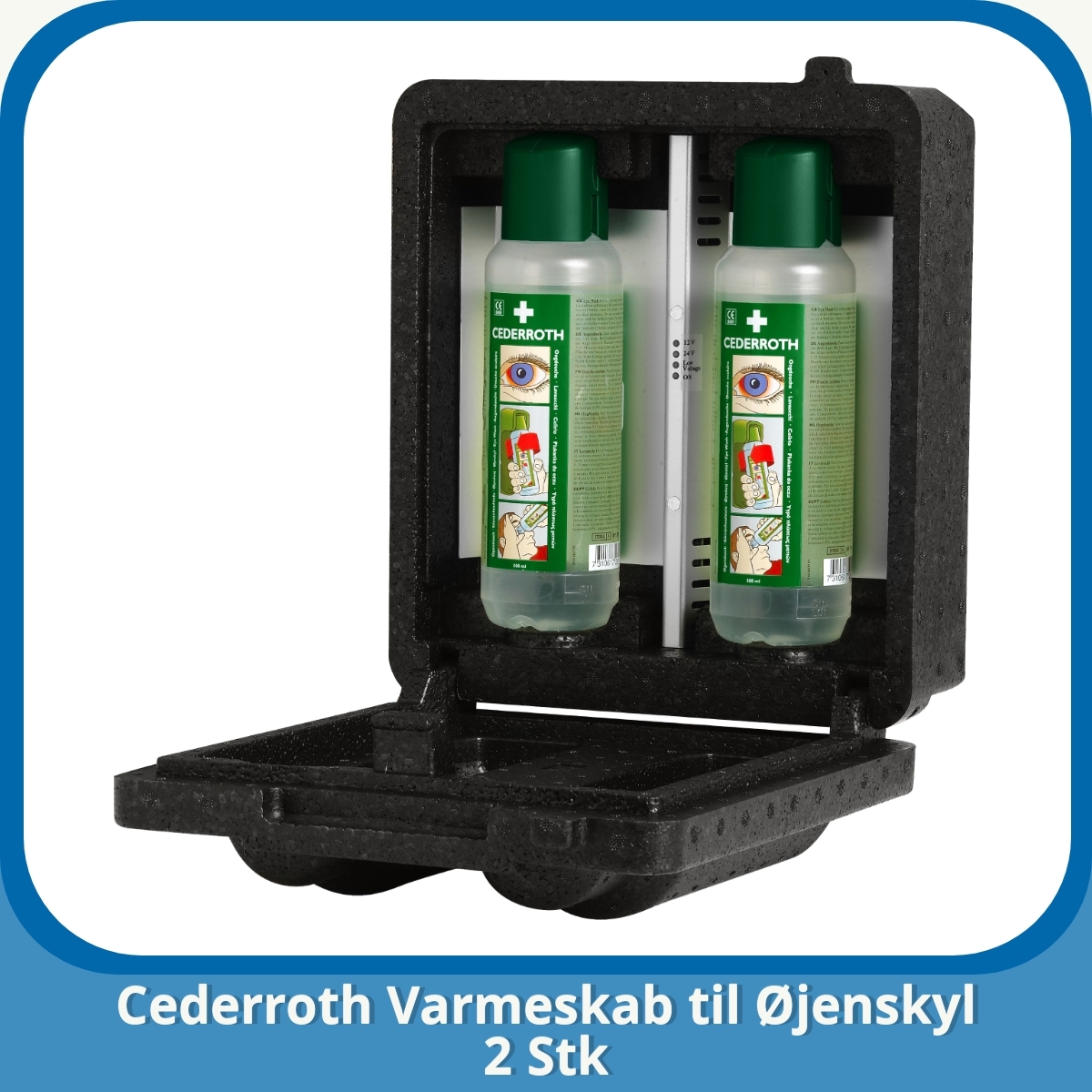 Anmeldelse af Cederroth Varmeskab til Øjenskyl 2 Stk