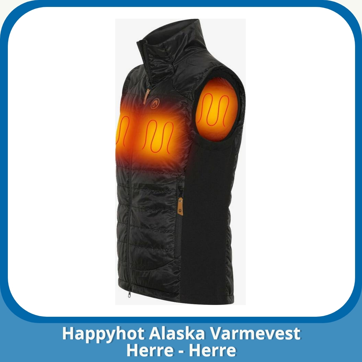 Anmeldelse af Happyhot Alaska Varmevest Herre - Herre