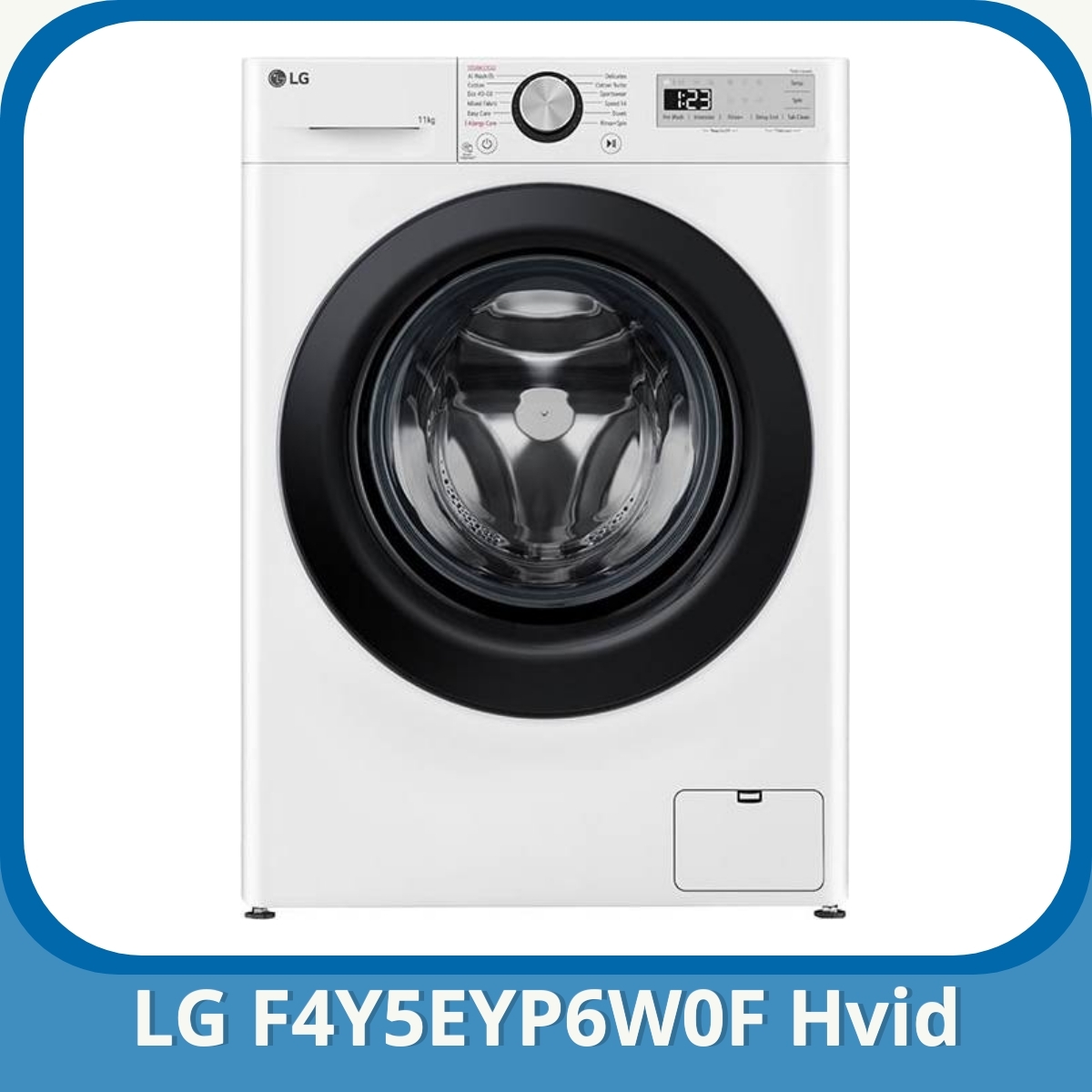 Anmeldelse af LG F4Y5EYP6W0F Hvid