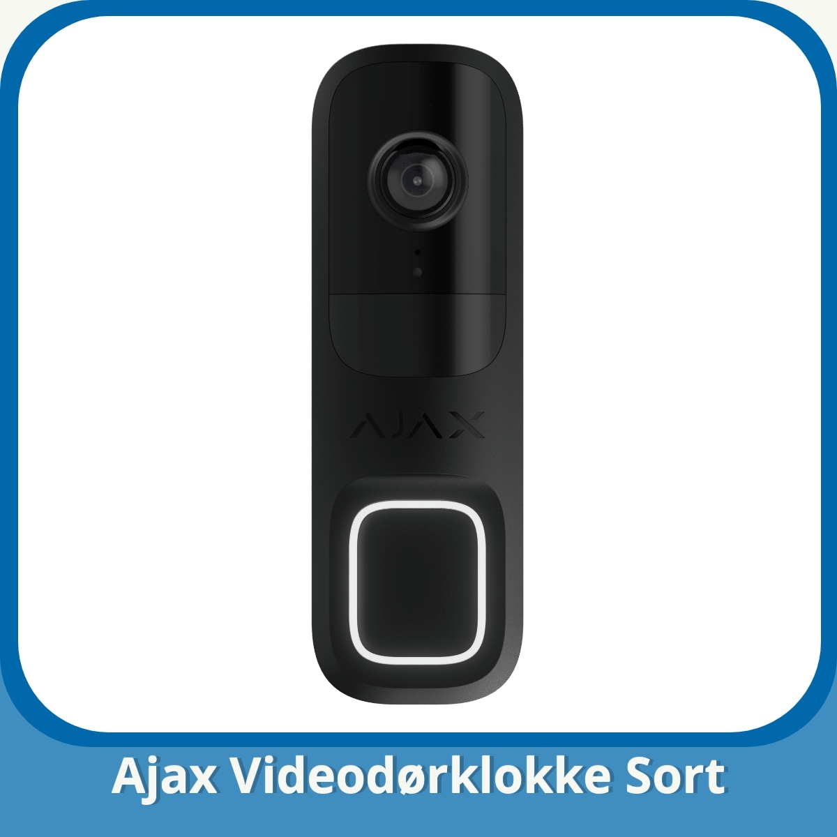 Anmeldelse af Ajax Videodørklokke Sort