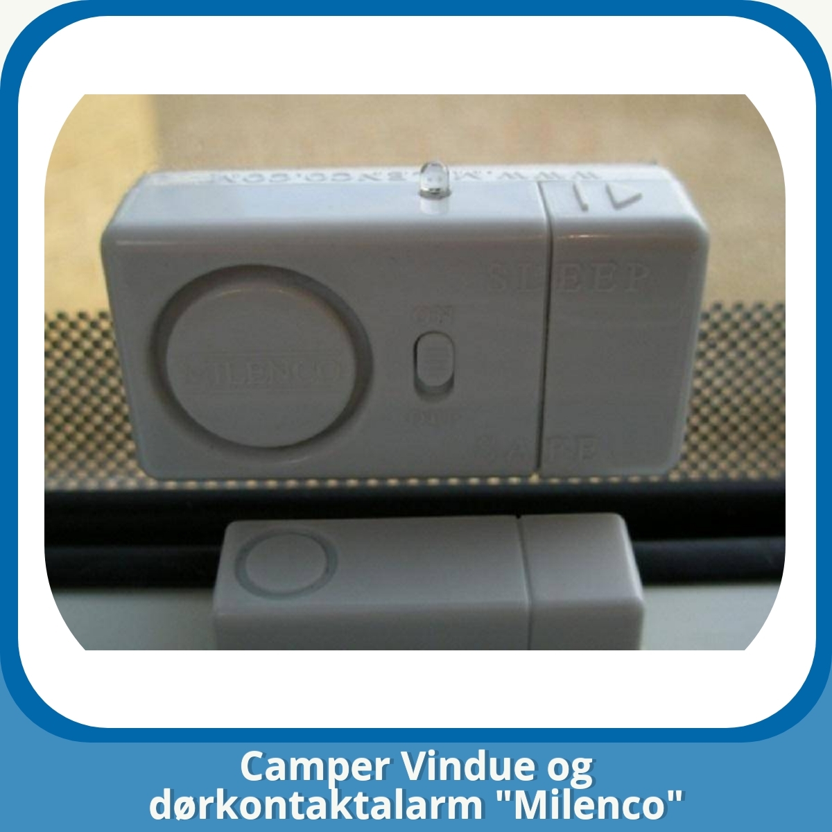 Anmeldelse af Camper Vindue og dørkontaktalarm 