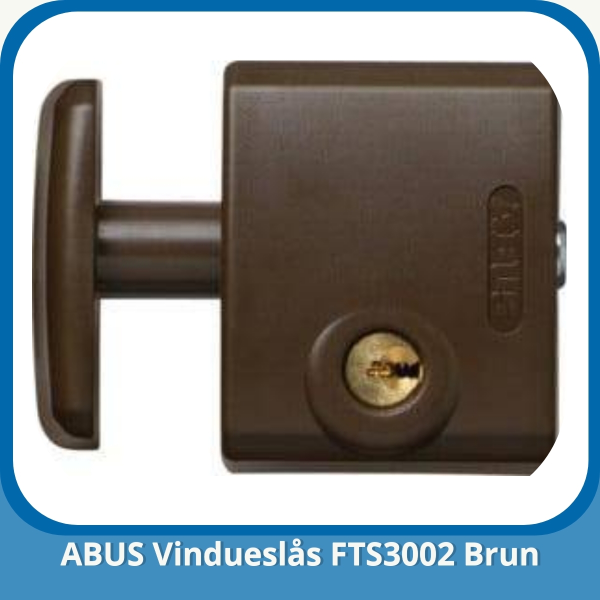 Anmeldelse af ABUS Vindueslås FTS3002 Brun