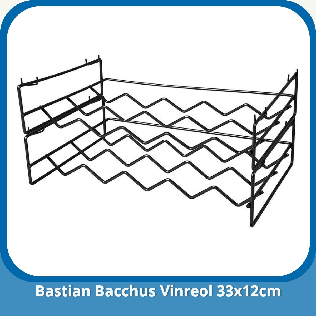 Anmeldelse af Bastian Bacchus Vinreol 33x12cm