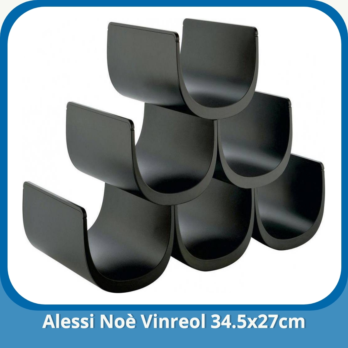 Anmeldelse af Alessi Noè Vinreol 34.5x27cm
