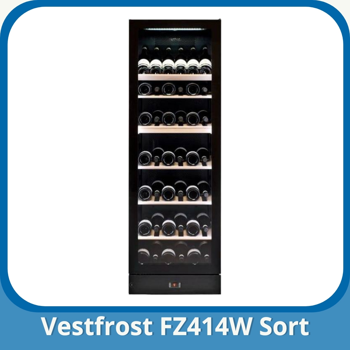 Anmeldelse af Vestfrost FZ414W Sort