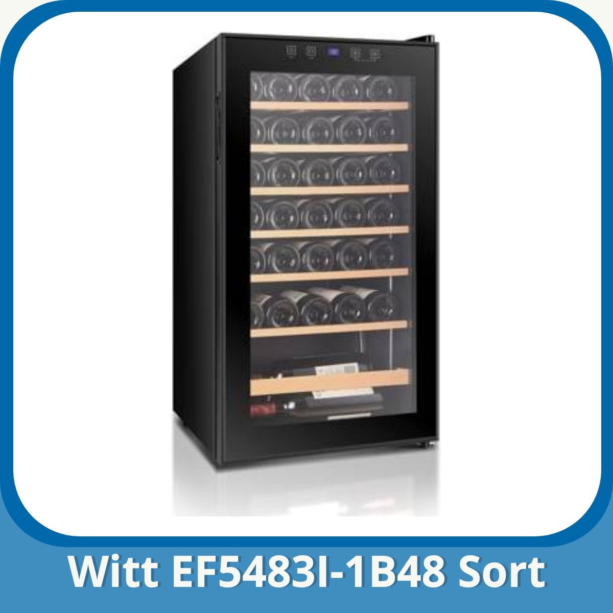 Anmeldelse af Witt EF5483I-1B48 Sort