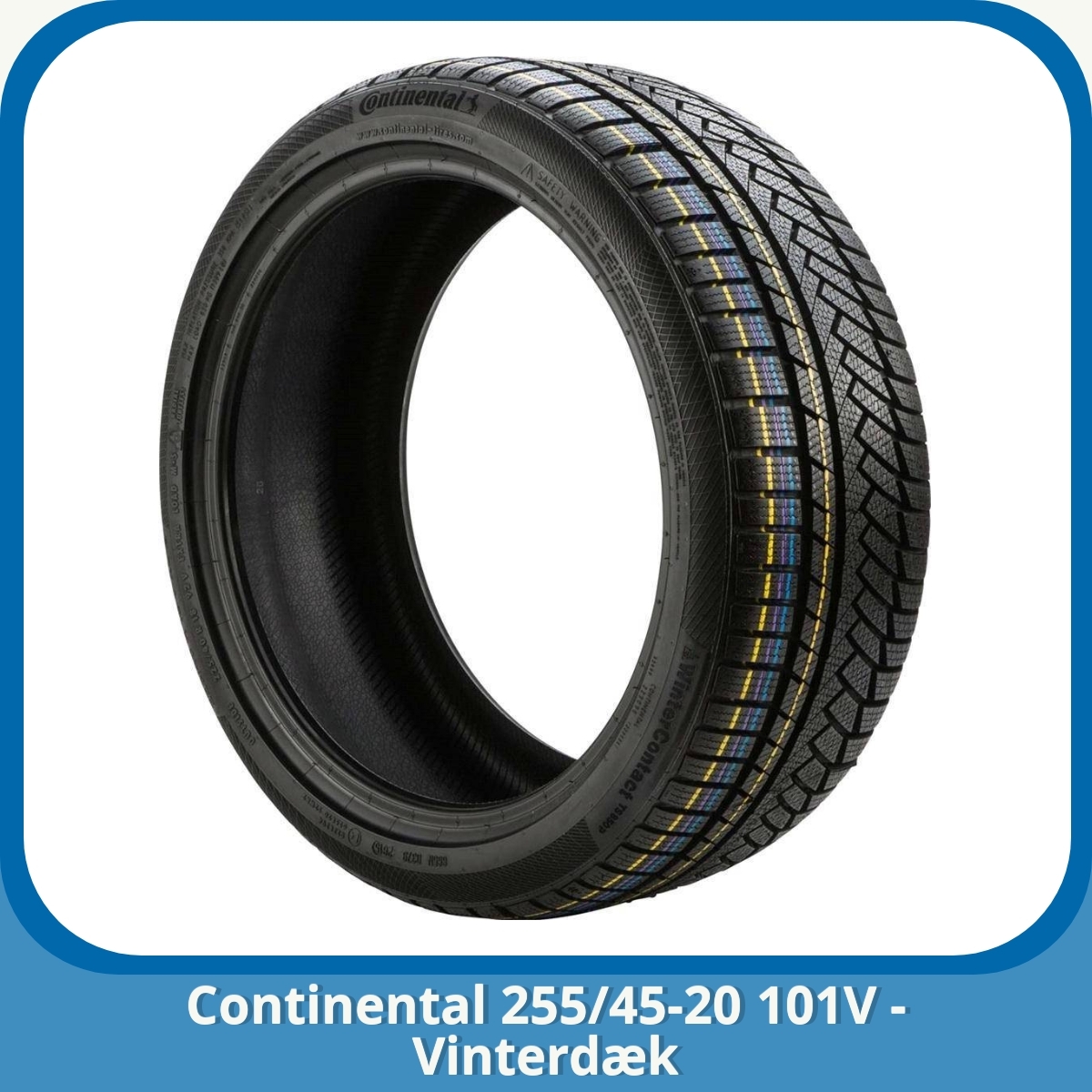 Anmeldelse af Continental 255/45-20 101V - Vinterdæk