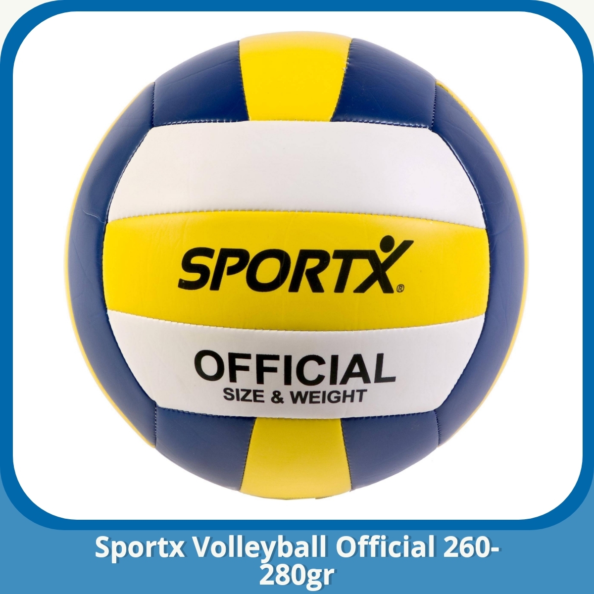 Anmeldelse af Sportx Volleyball Official 260-280gr