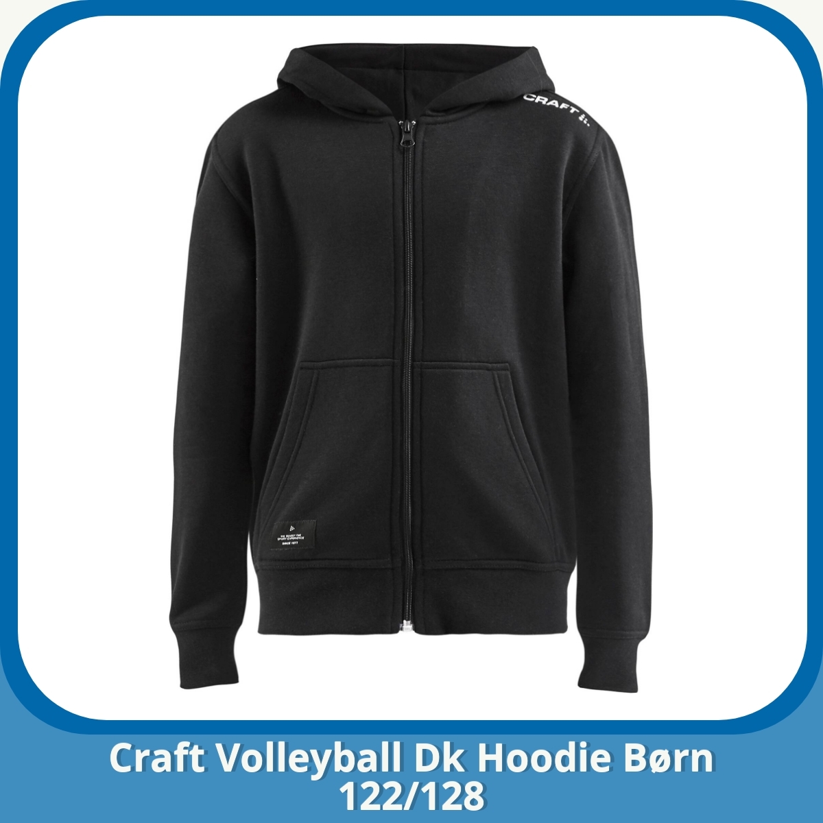 Anmeldelse af Craft Volleyball Dk Hoodie Børn 122/128
