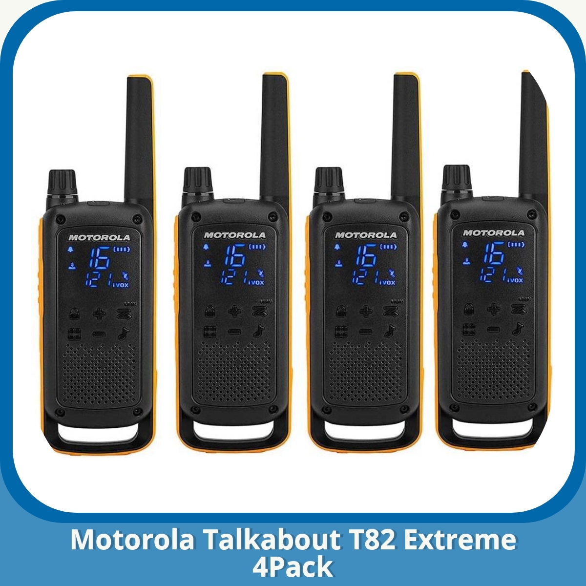Anmeldelse af Motorola Talkabout T82 Extreme 4Pack