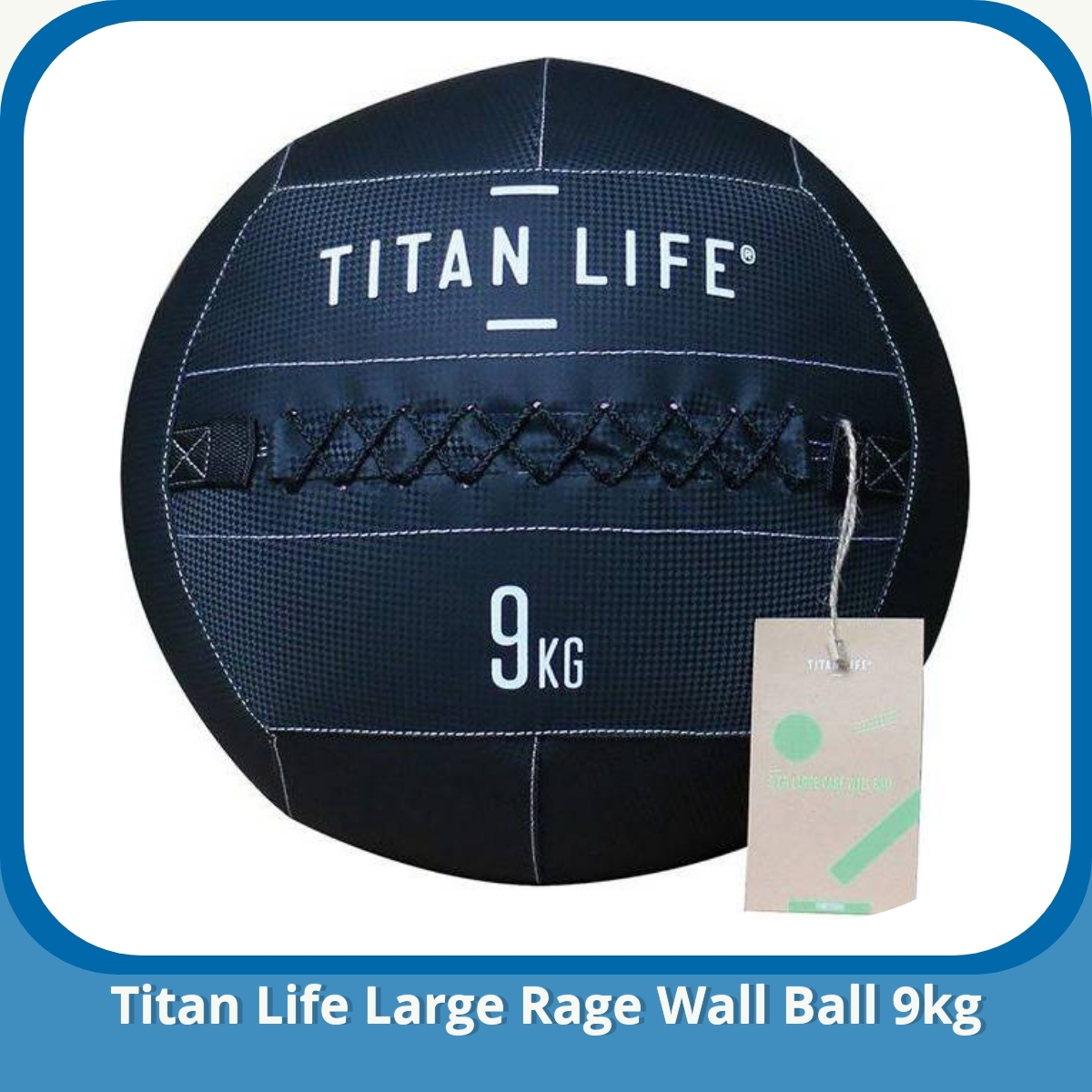 Anmeldelse af Titan Life Large Rage Wall Ball 9kg