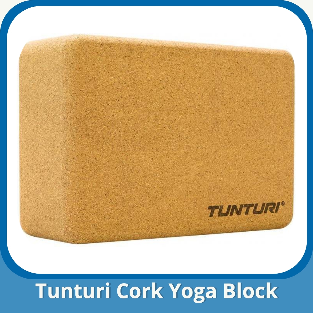 Anmeldelse af Tunturi Cork Yoga Block