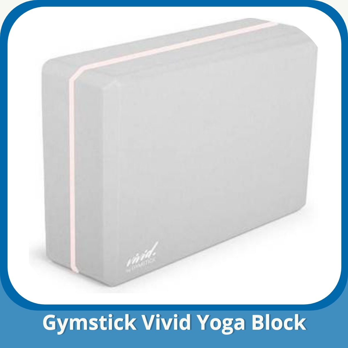 Anmeldelse af Gymstick Vivid Yoga Block