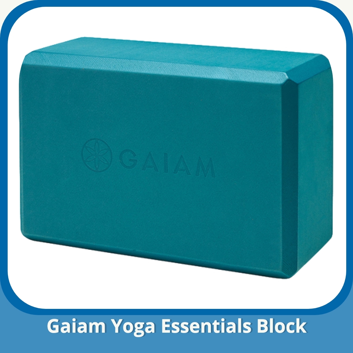 Anmeldelse af Gaiam Yoga Essentials Block