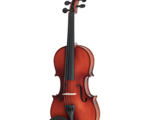 Akustisk violin set forfra